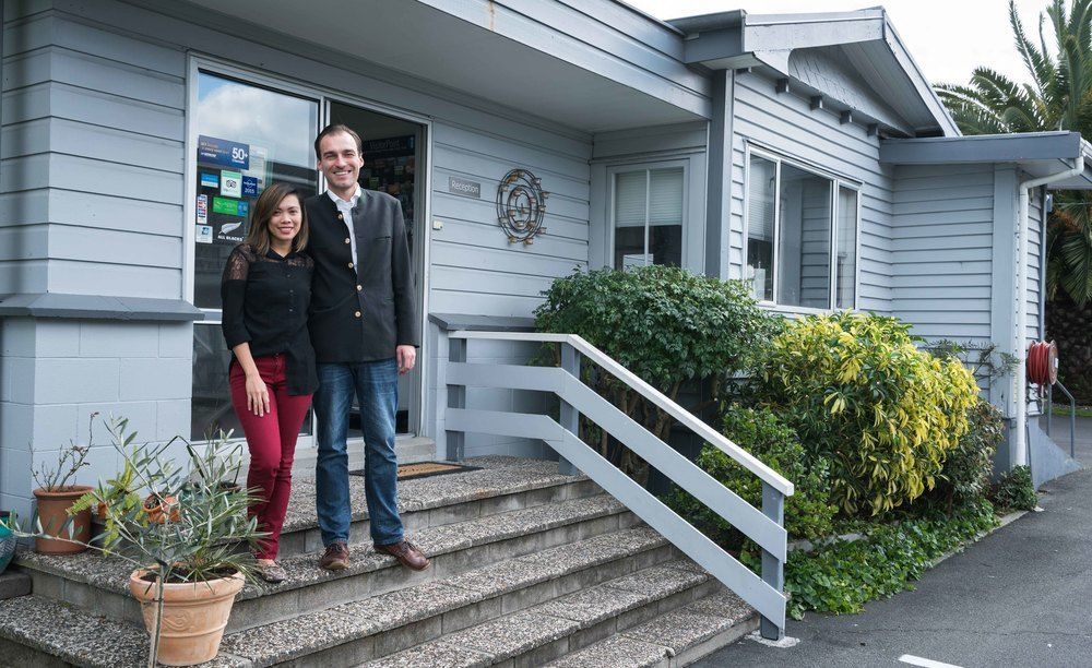 Roselands Motel Tauranga Zewnętrze zdjęcie